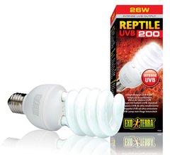 Exo-Terra REPTILE UVB 200 26 Вт - ультрафіолетова лампа для пустельних рептилій % Petmarket