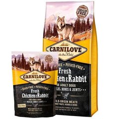 Carnilove FRESH CHICKEN & RABBIT беззерновий корм для собак (курка/кролик) - 12 кг Petmarket