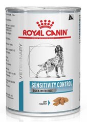 Royal Canin SENSITIVITY CONTROL - Сенсітівіті Контрол - вологий лікувальний корм для собак при харчовій непереносимості (качка) - 420 г % Petmarket