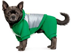 Pet Fashion LEAF - теплий костюм для собак - L, зелений Petmarket