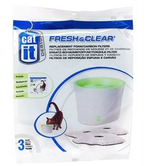 Catit Foam/Carbon Filters - сменные фильтры для питьевого фонтана 55600 Petmarket