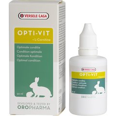 Versele-Laga Oropharma Opti-Vit - жидкие витамины для кроликов и грызунов - 50 мл Petmarket
