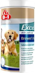 8in1 Excel BREWER'S YEAST - витамины для кожи и шерсти собак и кошек - 1430 табл. Petmarket
