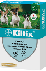 Bayer KILTIX - нашийник від бліх і кліщів для собак дрібних порід - 35 см % Petmarket