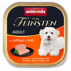 Animonda Vom Feinsten Adult Poultry & Veal - консерви для собак (свійська птиця/телятина) - 150 г Petmarket