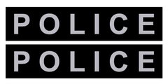 Collar POLICE - змінний напис для шлеї та нашийника Collar Police - №3-5 Petmarket