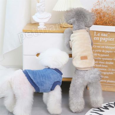 Dobaz Minky теплий плюшевий светр для собак - L, М'ятний Petmarket