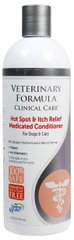 Veterinary Formula HOT SPOT & ITCH RELIEF Medicated Conditioner - протизапальний і знеболюючий кондиціонер для тварин 45 мл Petmarket