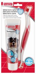 Beaphar TOOTHPASTE - зубна паста + зубна щітка для собак та котів Petmarket