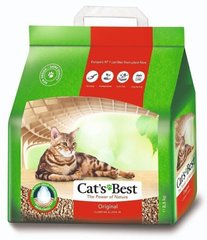Cats Best ORIGINAL - древесный комкующийся наполнитель для кошачьего туалета - 17,2 кг/40 л Petmarket