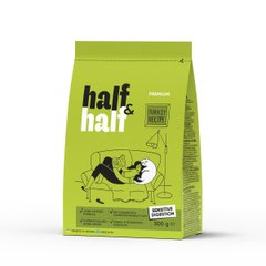 Half&Half Корм ​​сухой для кошек с чувствительным пищеварением с индейкой Petmarket