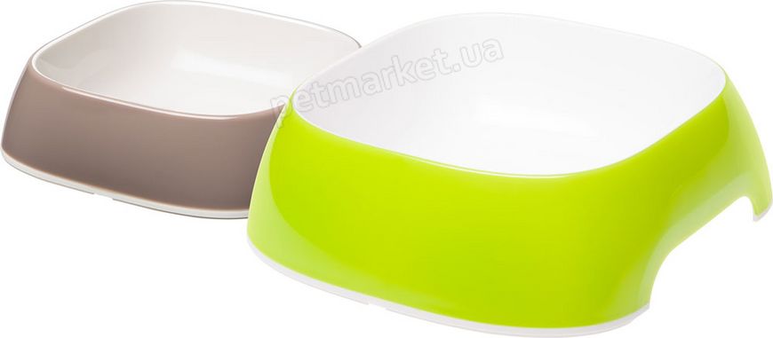 Ferplast GLAM - Глам - пластикова миска для собак і кішок - 1,2 л, Зелений Petmarket