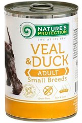 Nature's Protection Small Breed Телятина/качка - вологий корм для собак малих порід - 400 г Petmarket