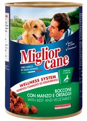 Migliorcane Яловичина/овочі консерви для собак - 405 г Petmarket
