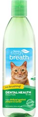 TropiClean Dental Health добавка в воду для гигиены полости рта кошек - 473 мл Petmarket