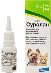 Суролан - комбинированный противовоспалительный, противогрибковый и антибактериальный препарат Petmarket