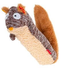 GiGwi Plush Friendz Білка - текстильна іграшка для собак, 29 см Petmarket