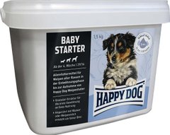 Happy Dog Baby Starter - первый твердый корм для щенков от 3 недель - 1,5 кг Petmarket