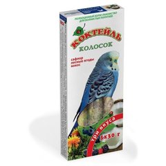 Природа КОКТЕЙЛЬ сафлор/лесные ягоды/кокос - лакомство для волнистых попугаев Petmarket