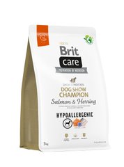 Brit Care Hypoallergenic Dog Show Champion гіпоалергенний корм для виставкових собак (лосось/оселедець), 12 кг. Petmarket