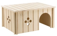 Ferplast SIN Maxi - дерев'яний будиночок для кроликів, 52х31х26 см % Petmarket