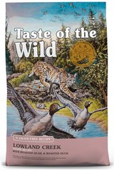 Taste of the Wild LOWLAND CREEK холістик корм для котів та кошенят (качка) - 6,6 кг Petmarket