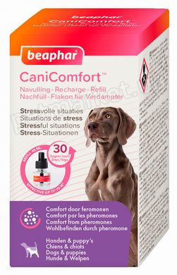 Beaphar CaniComfort заспокійливий засіб з феромонами для собак (змінний флакон) - 48 мл % Petmarket