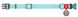 Collar WAUDOG Nylon Glow - світлонакопичувальний нейлоновий нашийник для собак - 23-35 см, блакитний
