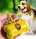 AnimAll диспенсер з пакетами для прибирання за собакою 1 рулон/15 шт. жовтий