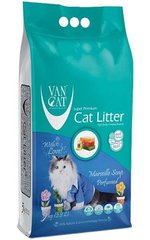 VanCat MARSEILLE SOAP - наповнювач грудкуючий для котячого туалету (аромат марсельського мила), 10 кг % Petmarket