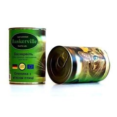 Baskerville ОЛЕНИНА/КУРКА - консерви для кішок - 400 г % Petmarket