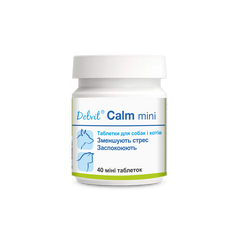 Dolvit Calm mini - таблетки для зменшення стресу у собак та котів, 40 таб. Petmarket