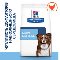 Hill's PD Derm Defense - Захист шкіри - лікувальний корм для собак с алергією - 12 кг % Petmarket