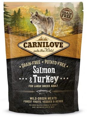 Carnilove SALMON & TURKEY Large Breed - корм для собак великих порід (лосось/індичка) - 12 кг Petmarket