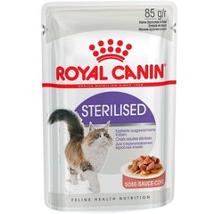 Royal Canin STERILISED in Gavy (шматочки в соусі) - консерви для кішок - 85 г % Petmarket