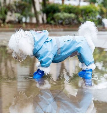 Lets Pet RAIN BOOTS - водонепроникні черевики для собак - M, Чорний Petmarket