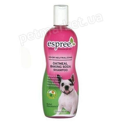 Espree OATMEAL BAKING SODA Shampoo - Шампунь з вівсом і харчовою содою - косметика для кішок і собак - 3,79 л % Petmarket