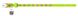 Collar WauDog GLAMOUR Стрази - шкіряний нашийник для собак - 18-21 см, Салатовий