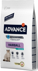 Advance HAIRBALL Sterilized - корм для виведення шерсті у стерилізованих котів і кішок - 1,5 кг Petmarket