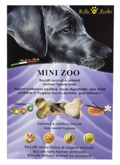 Rolls Rocky Печенье для собак Mini zoo mix со вкусом ванили и карамели, 300 г Petmarket