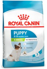Royal Canin X-Small PUPPY - корм для цуценят мініатюрних порід - 1,5 кг + 4 пауча (консерви) Petmarket