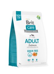 Brit Care Dog Grain-free Adult беззерновий корм для собак малих/середніх порід (лосось), 12 кг. Petmarket