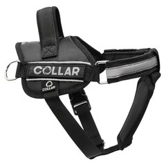 Collar POLICE - багатофункціональна шлея з ліхтариком для собак - №5, Червоний Petmarket