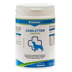 Canina Caniletten - Канілеттен - активний кальцій для собак - 1000 табл. Petmarket