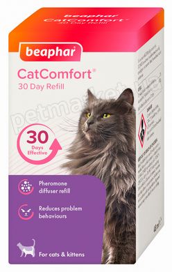 Beaphar CatComfort - заспокійливий засіб з феромонами для котів (змінний флакон) - 48 мл % Petmarket