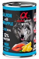 Alpha Spirit Salmon & Pineapple - консерви для собак (лосось/ананас) - 400 г Petmarket