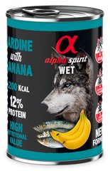 Alpha Spirit Sardine & Banana - консерви для собак (сардина/банан) - 400 г Petmarket