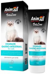 AnimAll Gastro-Intestinal фитопаста для нормализации работы ЖКТ кошек - 100 г Petmarket