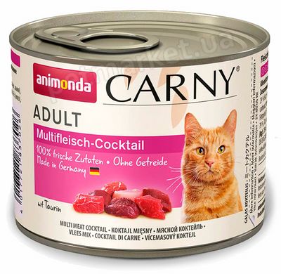 Animonda Carny Adult Multi Meat Cocktail - консерви для котів (мультим'ясний коктейль), 400 г Petmarket