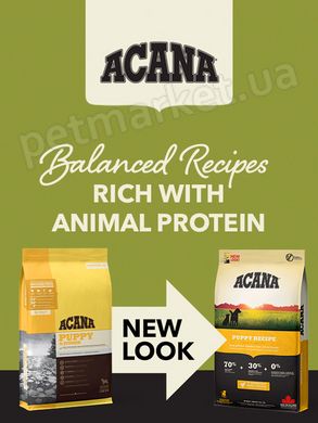 Acana Puppy Recipe біологічний корм для цуценят - 2 кг Petmarket
